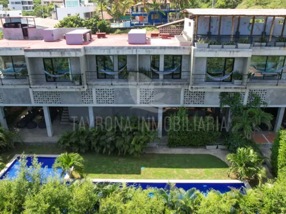Hotel en Santa Verónica, Atlántico. 8 habitaciones, piscina, CrossFit, coworking. A 5 min de playas de KiteSurf.