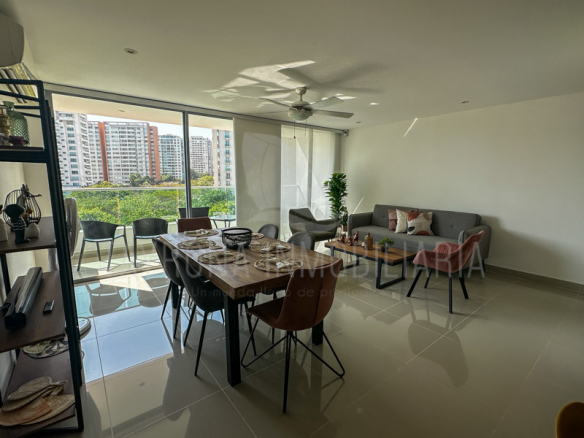 Apartamento amoblado en Riomar, Barranquilla