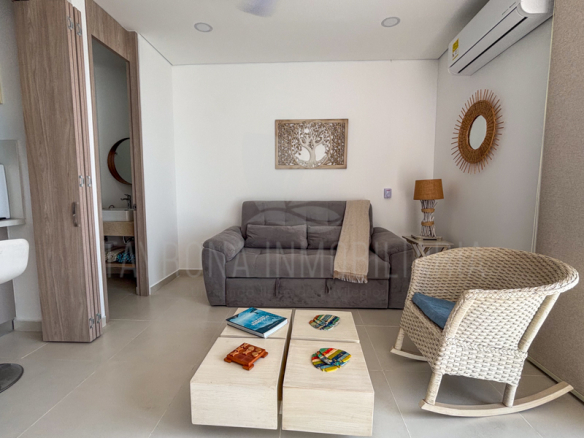 Apartamento amoblado en Pozos colorados con vista al mar en Venta