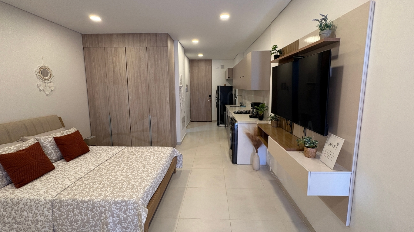 Apartasuite amoblada en venta en Pozos Colorados