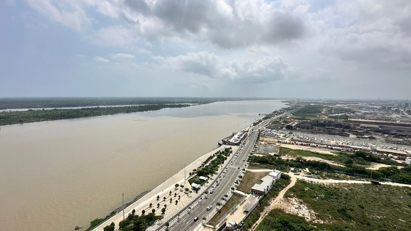 Apartamento en arriendo con vista al río en Barranquilla
