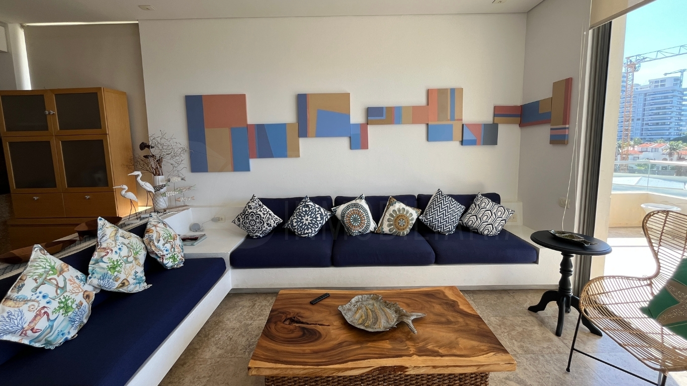 Apartamento frente al mar en venta en Pozos Colorados