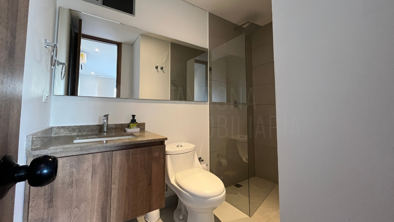 Apartamento con terraza y vista al mar, El Rodadero